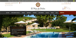 Desktop Screenshot of elnusdepedra.com